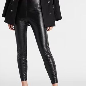 Express High Waisted Croc Faux Leather
Leggings